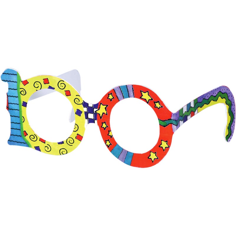 Really Good Stuff 100th Day of School Glasses - Pack of 24 - Classroom Gifts - Image 1
